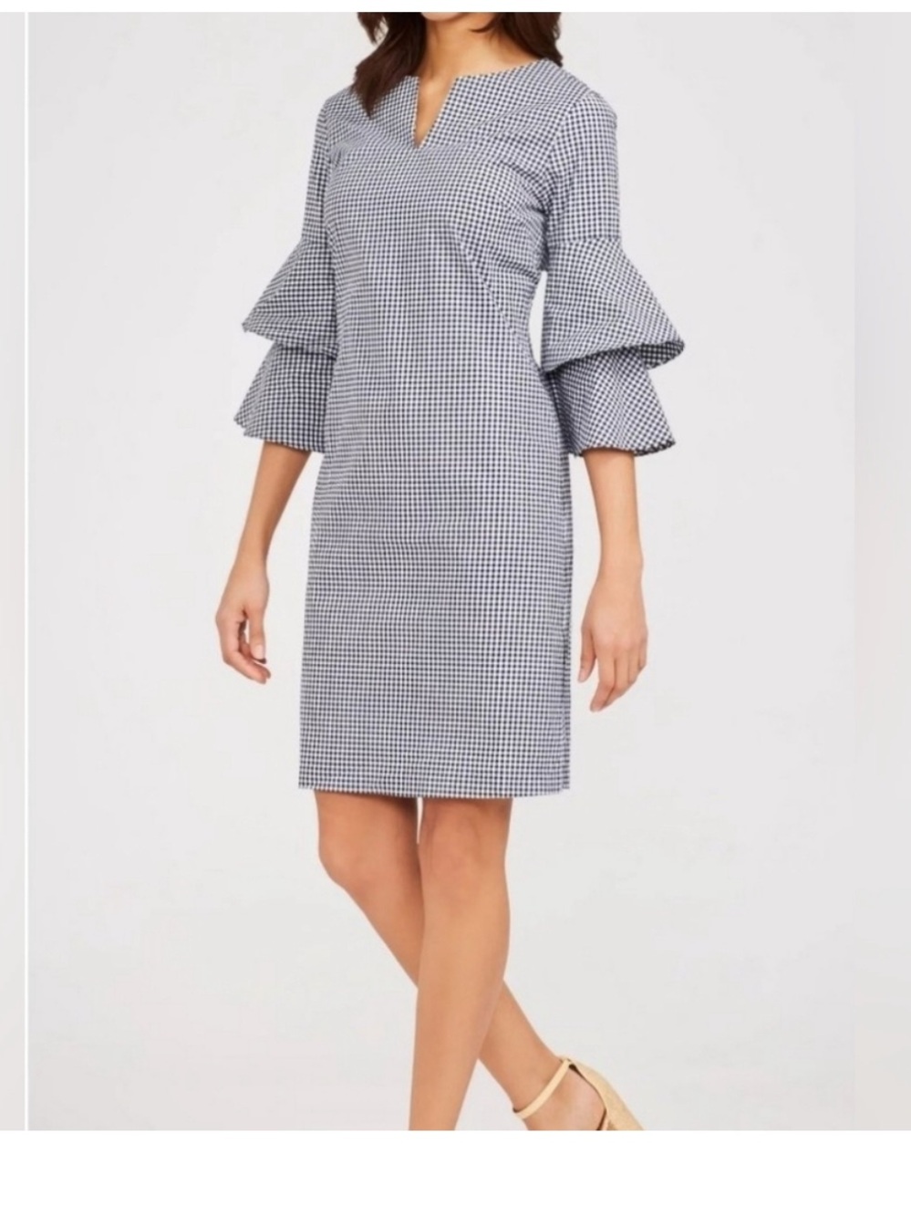 NWOT J. McLaughlin Letty Bell Sleeve Dress